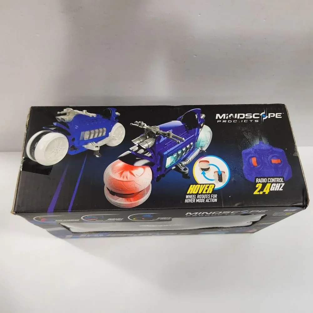 Mindscope Products Blue Hover Cycle. Stunts, Sidewinding, Durable